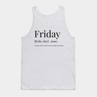 Friday Definition Tank Top